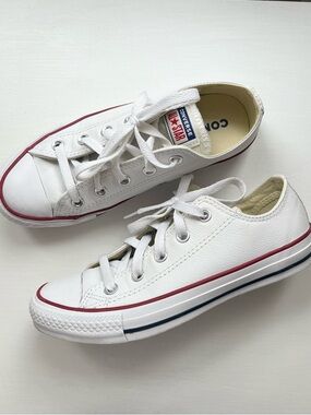 Leather converse